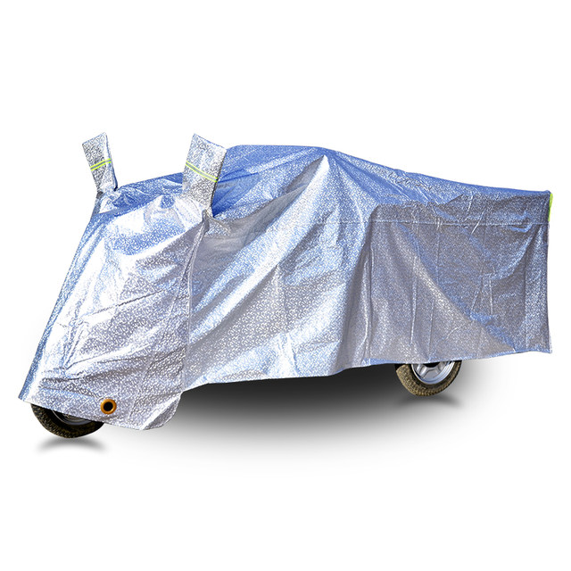 ລົດສາມລໍ້ໄຟຟ້າ rain cover old manle car cover full sun protection snow protection rain cover old walking battery car car cover