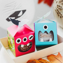 Halloween Candy Gift Box Packaging Box 5 Bags Snowflake Crisp Nougat Candy Cookies Gift Boxes Gift Boxes Marion