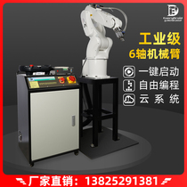 Six-axis intelligent industrial machinery arm injection molding palletizing handling welding spraying assembly line artificial intelligence mechanical claw