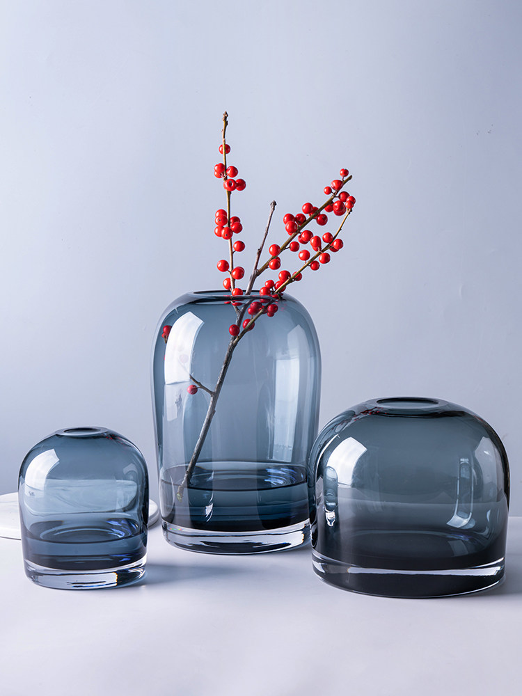 水培创意ins玻璃花器客厅餐桌家居鲜花插花瓶工艺品简约艺术花瓶