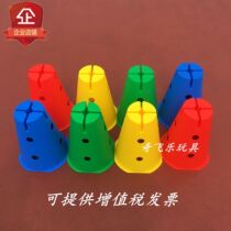 Kindergarten Early Education Unit Inserts in Vientiane Composition Balance Drum Cross Bar Ice Cream Cylinder Children Sensation Training Equipment