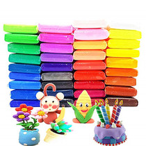 50g 100g set 24 colors ultra-light clay kindergarten children DIY handmade material bag