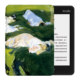 흰색 라벤더 유화 Kindle Protective Cover PaperWhite Youth 버전 2022kpw1/2/3/4/5/6 흰색 라벤더 유화 Kindle Protective Cover PaperWhite Youth 버전 2022kpw1/2/3/4/5/6