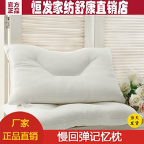 Hengfa home textile New slow rebound space memory pillow comfortable pillow cervical spine repair pillow neck health pillow