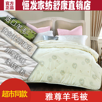Hengfa home textile Yadun wool quilt winter quilt quilt quilt core thick warm Student single spring and autumn