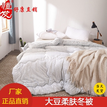 Hengfa home textile soybean soft skin winter quilt spring and autumn thickened warm Four Seasons Universal single double dormitory quilt core