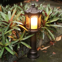 Outdoor Grass Terrace Lamp New Chinese Style Outdoor Waterproof Garden Aisle Light Minimalist Creative Villa Courtyard Landscape Meadow Light