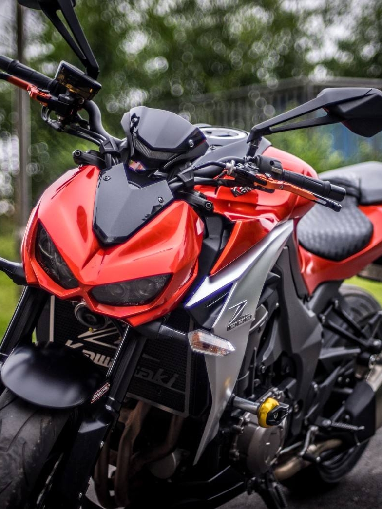 川崎z1000 大蟒蛇重机车跑车-酷车族-达人吧