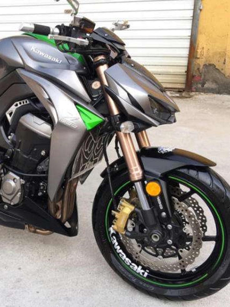 川崎z1000 大蟒蛇重机车跑车-酷车族-达人吧