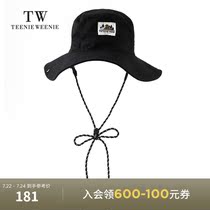 TeenieWeenie bear mens clothing 2021 summer new hat with a hat rope fisherman hat shade large cornice hat tide