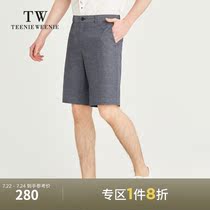 TeenieWeenie bear mens clothing 2021 summer new loose straight suit shorts casual pants tide