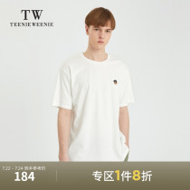 TeenieWeenie bear mens clothing 2021 summer new casual fashion simple round neck T-shirt short-sleeved tide