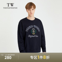 TeenieWeenie Bear mens Korean version of fashion casual round neck embroidered sweater summer mens top tide