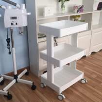 Beauty salon special cart storage multifunctional hairdressing high-grade three-layer fire can tool car rack moving