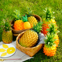 Plastic simulation Pineapple Pendulum model fake pineapple fruit shop window decoration props for the production of photography furnishing toys