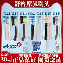 Shuka Shuke Adult Electric Toothbrush Replacement Head G1 G22 G23 G24 G32 G33 G34 E1P Original Installation