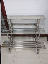 Green Ole Flower Pot Outdoor Flower Shelf Multi Meat Flower Pot Rack Iron Art Ladder Decorated Patio Interior Stainless Steel Flower Racks