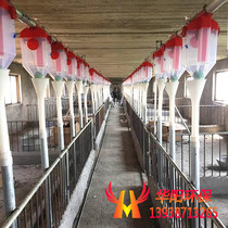 Pig farm automatic feed line full set of automatic feeding equipment screw plug plate feed tower feed line integration