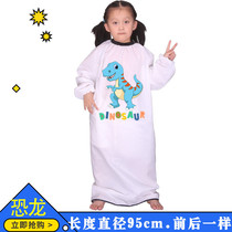 Cartoon soft baby apron apron hair salon childrens hair cut block broken hair non-stick hair barbershop apron for children