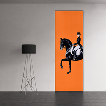 Custom Interior Hidden Genguan Invisible Door Book Room Living Room Partition Invisible Door Toilet Kitchen Toilet Ghost Door