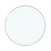 Round tempered glass home round table Vines Art Disc Transparent Large Garden Round Table Surface Table Turntable