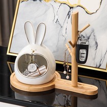 Key collection of accessories for simple modern creative guests high-end creative lock in the doorway shoe cabinet soft decoration