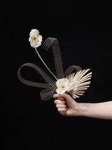 Atmosphere soft decoration simulation flower bouquet plug fittings simple atmospheric lobby living room tea table table fresh