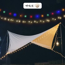 Retro Outdoor Campaign LightCampaign String atmospheric decoration battery string waterproof small color lamp