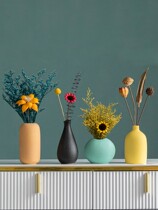 Dry Flower Nordic Ceramic Vase Home Decoration Archives Creative Simple TV Cabinet Wine Desktop Vase