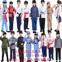 Wang Erxiao performance costume Festival opera Mushroom picking twist Yangge floral classical hijab little girl two people turn