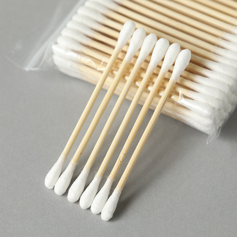 【足足500支】棉花球无菌棉签棉棒