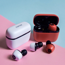 Edifier Rambler W2 Long battery life super long Mini small invisible universal girl in-ear call Subwoofer High quality waterproof with charging compartment Blue card wireless Bluetooth headset