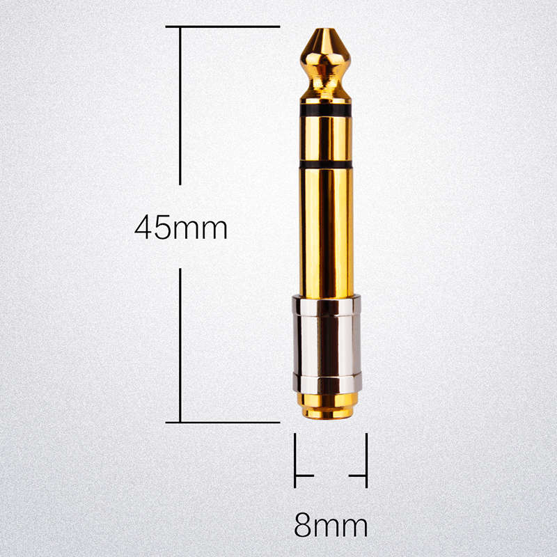 6.5 to 3.5 adapter audio microphone guitar electronic piano microphone headset electronic piano audio cable adapter