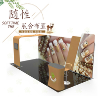 Background board signature wall poster cloth background wall fast curtain show display stand kindergarten sign in wall background creative layout