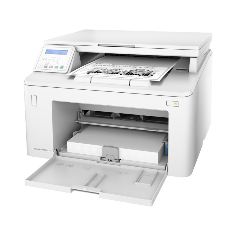 hp惠普m227d黑白激光多功能打印机一体机自动双面高速办公复印件扫描