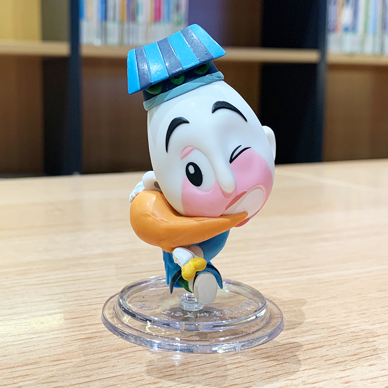 meiying authentic tianshu, qitan, q version, handmade doll, egg, fox, female fox, ah guai, around the car accessories