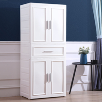 Thickened baby wardrobe Childrens storage cabinet Plastic drawer locker Simple wardrobe Baby clothing finishing cabinet