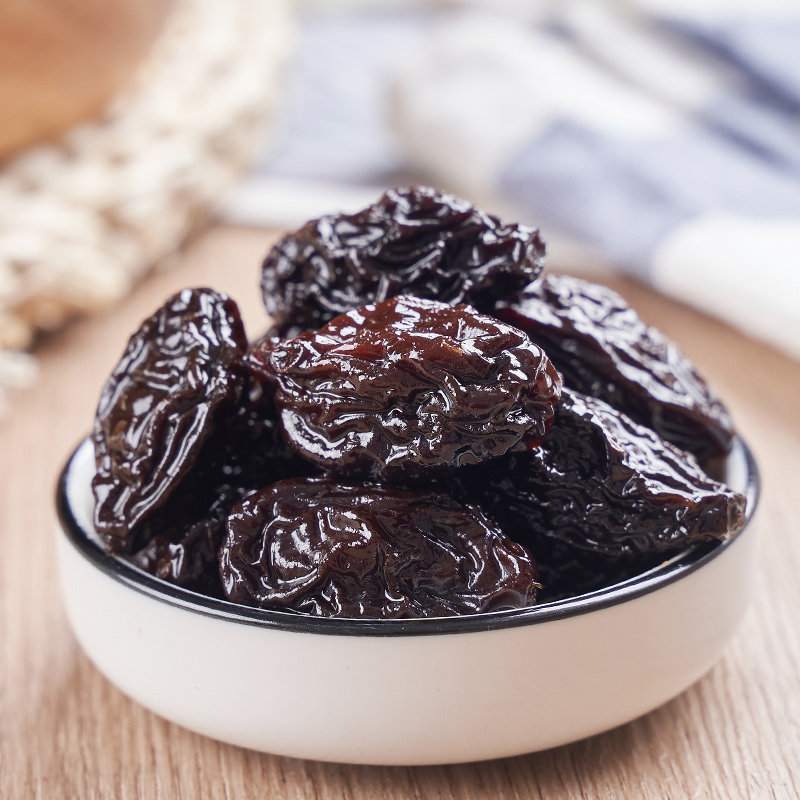 加州大西梅500g罐装果干果脯蜜饯酸话梅子干小吃乌梅袋装零食批发