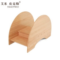 Toddler Bridge Pikler Teaching Aids Sensory Training Equipment Early Education Nursery School Infant Sports Equipment Beech Wood