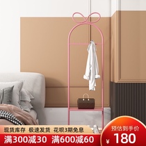 Italian light luxury hanger Floor-to-ceiling bedroom net red door hanger Household indoor clothes rack Entrance coat rack