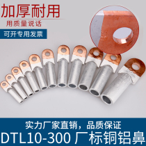 Copper and aluminum transition terminal blocks 10 16 185 Copper and aluminum nose cable connector terminal nose factory standard Class B