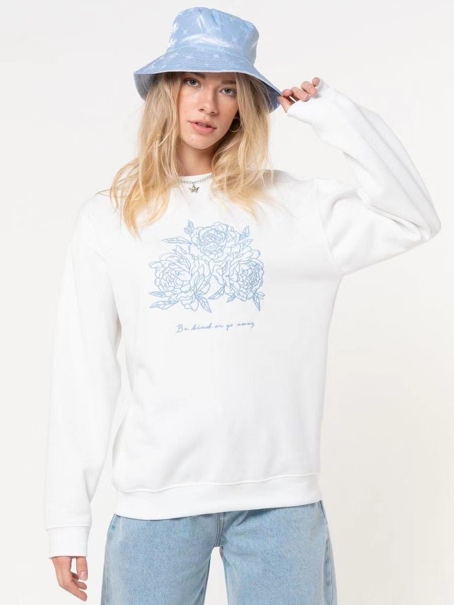 国内现货minga小天使圆领宽松长袖卫衣ins同款正品mingalondon