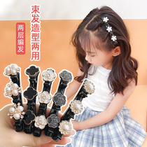 Childrens hair hairclip summer side bangs fixed artifact girl broken hairclip Korean Net Red Girl hair card