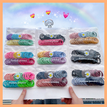 Small circle hair rope tied scalp tendons 2020 new high elastic durable head rope simple and wild girl hair ring headdress
