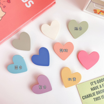 Love hairclip girl side hair card Japanese and Korean Sweet Childrens clip headgear little girl edge clip duck bill hair accessories