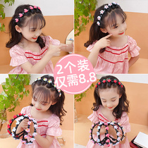 Summer childrens hair hoop net red 2021 New pressure hair hoop girl hair card headgear baby hairclip