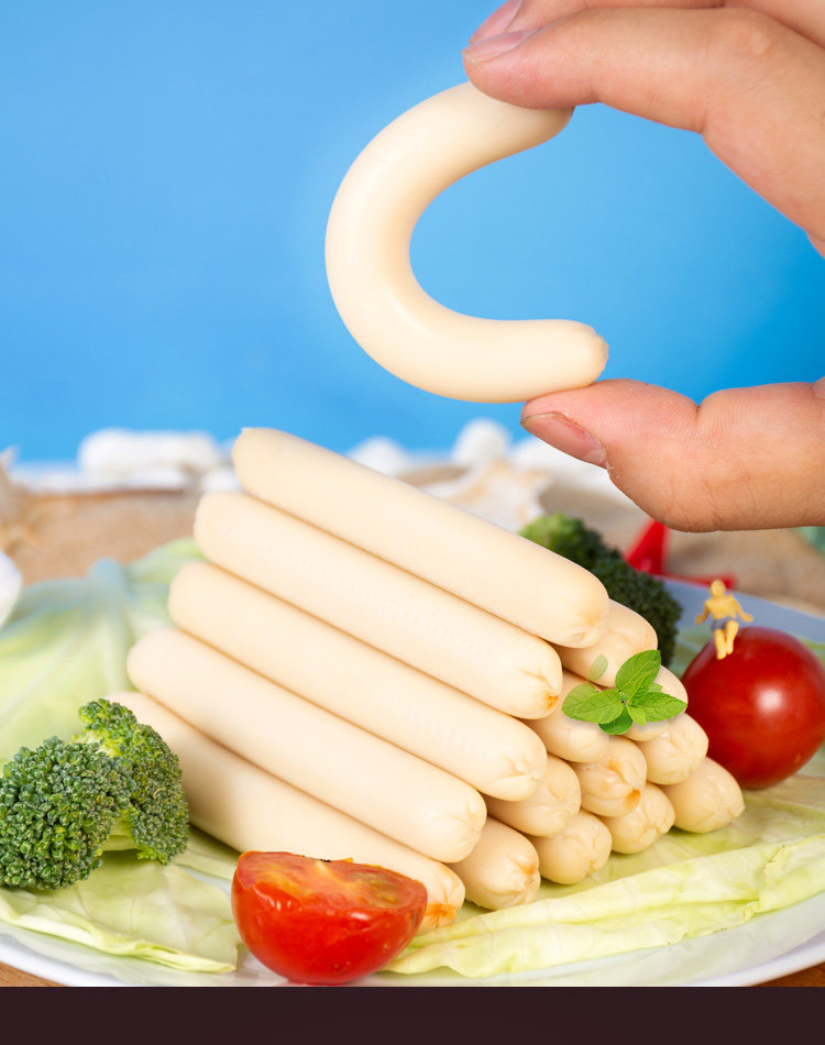 鳕鱼肠450g 儿童鱼肠零食极多多玉米香肠芝士鱼肉肠零食每支15g