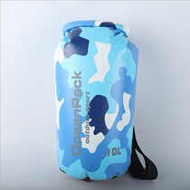 Thick outdoor waterproof bag high quality camouflage shoulder dry backpack drifting equipment traceability storage bag