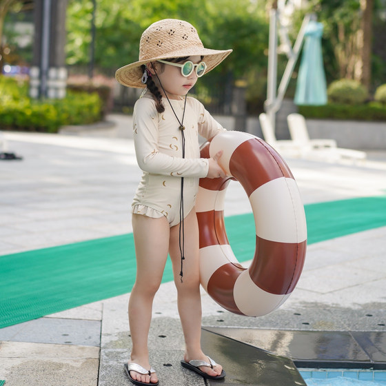 Girls ins one-piece swimsuit summer baby girl long sleeve sun protection quick-drying swimsuit little girl cute swimsuit trendy
Girls ins one-piece swimsuit summer baby girl long sleeve sun protection quick-drying swimsuit little girl cute swimsuit trendy