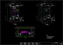 Slalom Microfiltration Equipment Plane Arrangement Cad Diagram Profile Cad Drawings